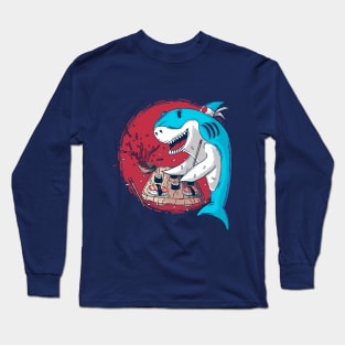 Sushi Shark Long Sleeve T-Shirt